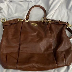 Brown Coach bag